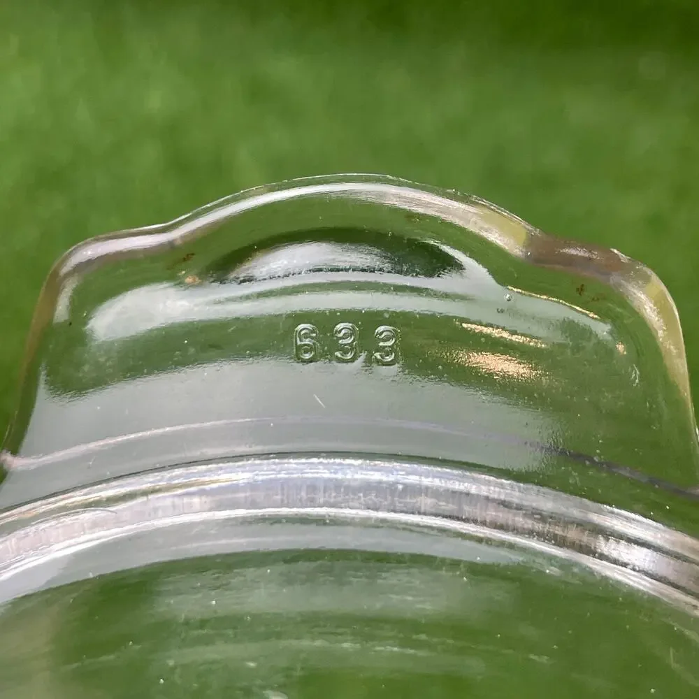 Vintage Pyrex Clear Glass Baking Dish Casserole #633